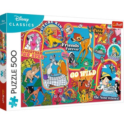 PUZZLE TREFL 500 LUMEA DISNEY VIV37465