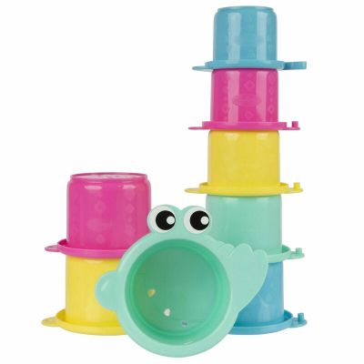 Jucarie de baie, Playgro, Croc Cups, 8 piese BYN18026907