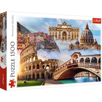 PUZZLE TREFL 1500 LOCURI FAVORITE DIN ITALIA VIV26203