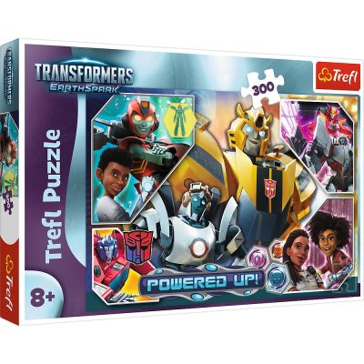 PUZZLE TREFL 300 TRANSFORMERS IN LUMEA ROBOTILOR VIV23024