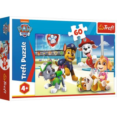 PUZZLE TREFL 60 PATRULA CATELUSILOR IN LUMEA CATEILOR VIV17392