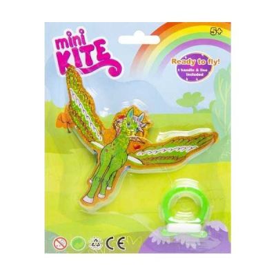 Mini Zmeu Unicorn, lungime 10 cm LG Imports LG4577 BBJLG4577_Verde