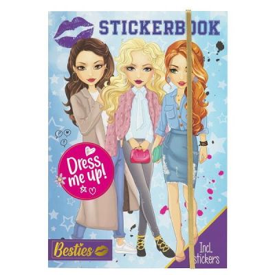 Carte cu abtibilduri - parada modei