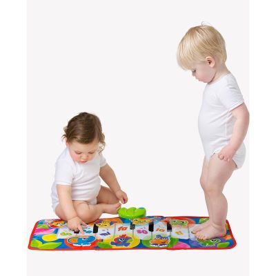 Salteluta, Playgro, Pentru bebelusi, Pian de Jucarie, Jumbo Jungle Musical, 79 cm, Cu 8 melodii BYN0186995