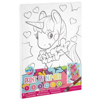 Tablou pictura pe numere - unicorn