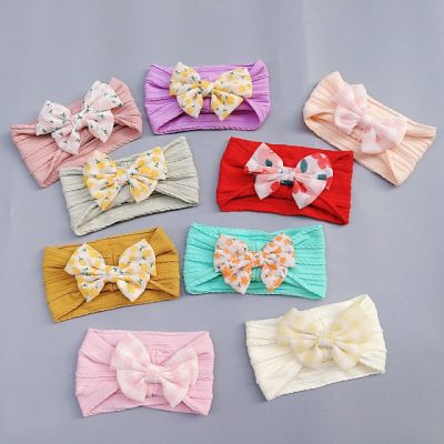 Bentita lata pentru fetite - Colored bow MDJ0040-be2