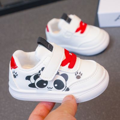 Adidasi albi pentru copii - little panda (marime disponibila: marimea 22) mbh509528-3-c.marimea 22