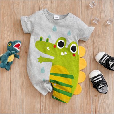 Salopeta gri pentru baietei - Croco MBNew143