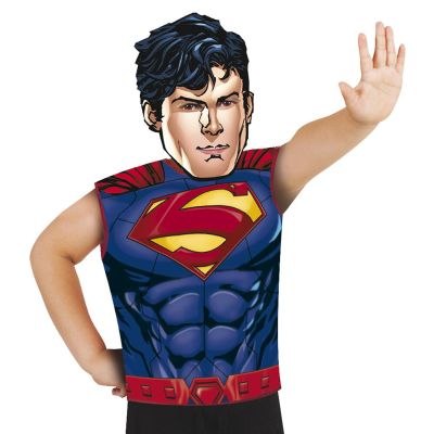 Set superman - masca & tricou fara maneci