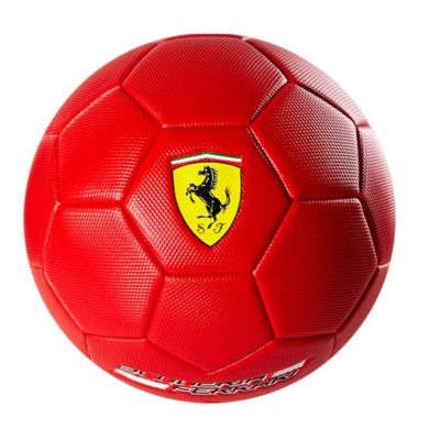 Mingie de fotbal ferrari, marimea 5, rosie funkf666re