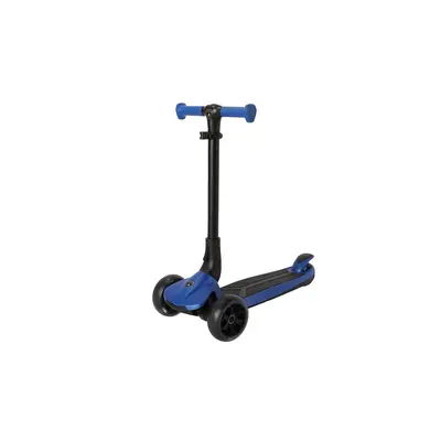 Trotineta lamborghini, 3 roti, cadru aluminiu, albastra, roti led funklbs-3w-blu