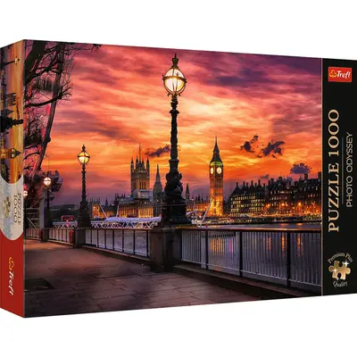 PUZZLE TREFL 1000 PREMIUM PLUS PHOTO ODYSSEY BIG BEN LONDRA VIV10827