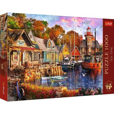 PUZZLE TREFL 1000 PREMIUM PLUS TEA TIME PORTUL MINUNAT VIV10796