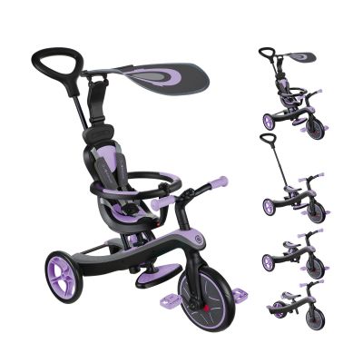 Tricicleta globber explorer 4 in 1 violet funk632-203