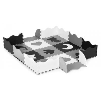Salteluta de joaca tip puzzle cu pereti, 25 elemente, ecotoys ecoeva015 edeediecoeva015