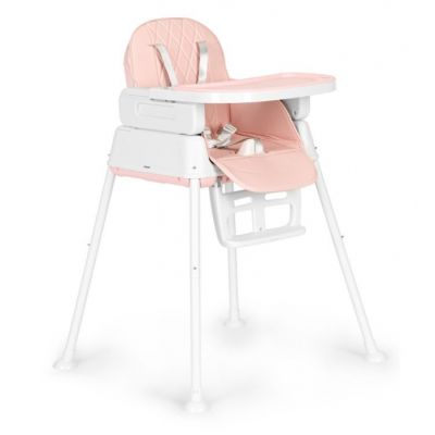 Scaun de masa 3 in 1 pentru copii ecotoys ha-009 - roz edeediha-009pink