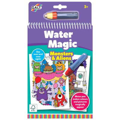 Water magic: carte de colorat monstruleti si extraterestrii