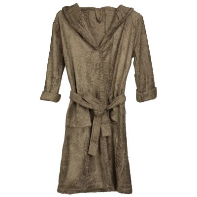 Halat de baie frotir din bambus pentru copii 4-6 ani jungle green tnatm-bad02-548