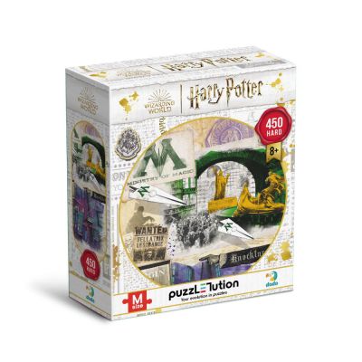 Puzzle harry potter - ministerul magiei & aleea nocturn (450 piese)