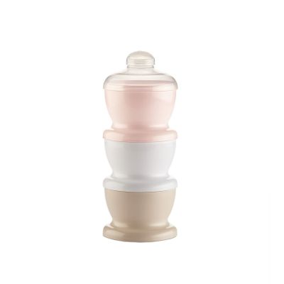 Recipient 3 compartimente lapte praf/ mancarica- Powder Pink DNBTHE174831