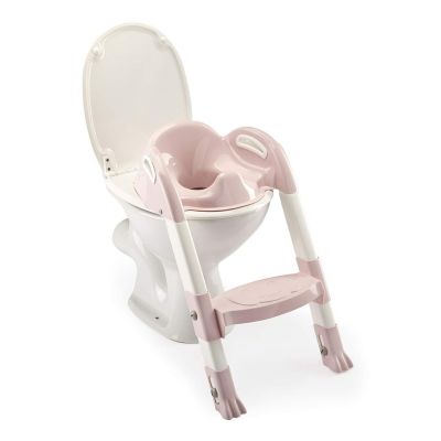 Reductor pentru toaleta cu scarita Kiddyloo POWDER PINK DNBTHE172531