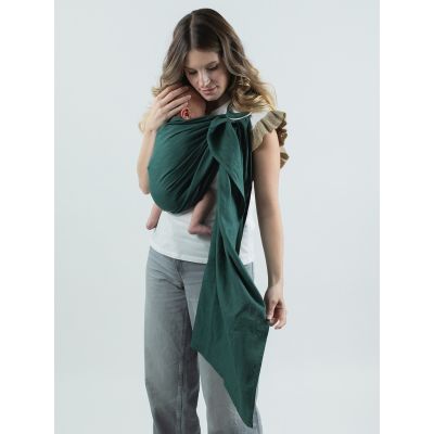 Sling cu inele isara evergreen linen