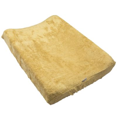 Husa textila bambus pentru salteluta schimbat scutece 76x51 cm honey yellow tnatm-was15-541