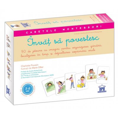 Invat sa povestesc - 90 de jetoane pentru relatat povesti + ghid