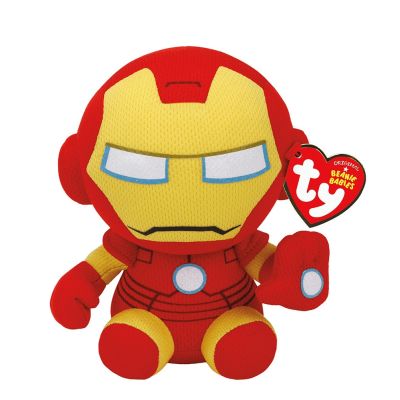 PLUS TY 15CM BEANIE BABIES MARVEL IRON MAN VIVTY41190