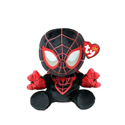 PLUS TY 15CM BEANIE BABIES SOFT MARVEL MILES MORALES SPIDERMAN VIVTY44006