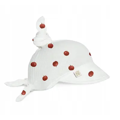 Sepcuta De Soare 6 Luni - 6 Ani Reglabila Din Bumbac Muselina Cu Cozoroc Pentru Protectie, Apple Pjb5241