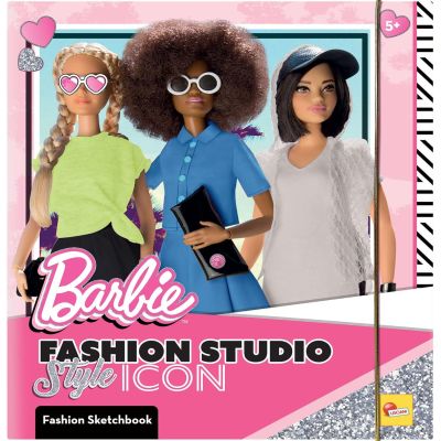 Set de colorat cu activitati barbie - fashion icon