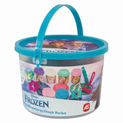 GALETUSA CU 4 BORCANASE DE PLASTILINA SI ACCESORII FROZEN VIV1045-03602