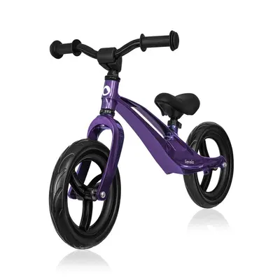 Bicicleta fara pedale, Lionelo, Bart, Usoara, Cu cadru din magneziu, Cu ghidon si sa reglabile, Greutate 3 Kg, 12 inch, Conform cu standardul european de securitate EN71, Purple Amethyst BYNLO-BART_PURPLE_AMETHYST