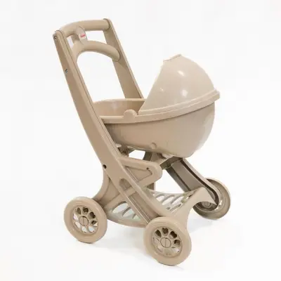 Carucior pentru papusa MyKids 0121/02eco Beige-Brown 00086919