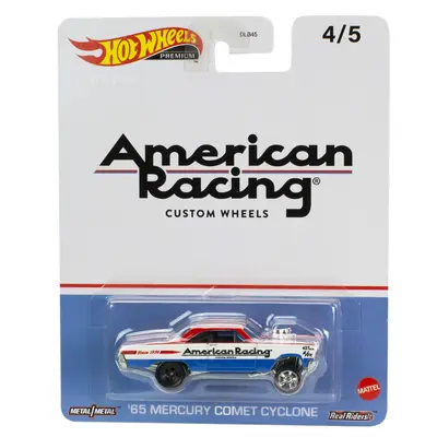 HOT WHEELS PREMIUM REAL RIDERS POP CULTURE MASINUTA METALICA MERCURY COMET CYCLONE 65 SCARA 1:64 VIVMTDLB45_HKD06