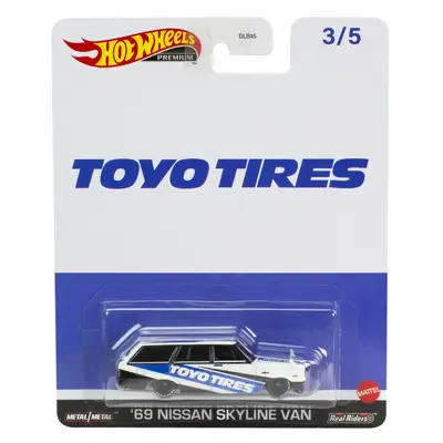 HOT WHEELS PREMIUM REAL RIDERS POP CULTURE MASINUTA METALICA NISSAN SKYLINE VAN 69 SCARA 1:64 VIVMTDLB45_HKD05