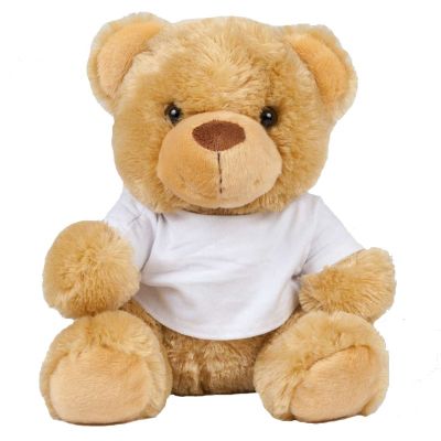 Jucarie din plus Bear in a T-shirt, brown BBXmm030bw-s