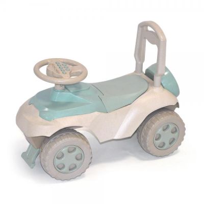 Masinuta de impins MyKids Music 0142/01eco Beige-Turquoise 00086921