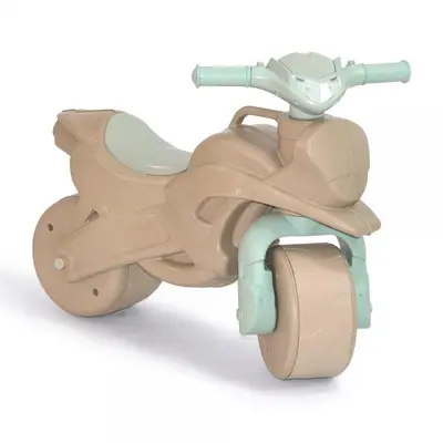 Motocicleta de impins MyKids Racing 0139/01 eco Beige-Turquoise 00086920