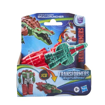 TRANSFORMERS 7 EARTHSPARK FIGURINA TRANSFORMABILA SKULLCRUNCHER 6CM VIVF6229_F8661