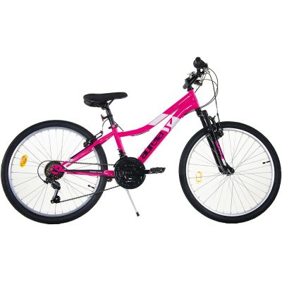 Bicicleta dino bikes 24'' mtb femei ring roz hubdb-424ds-02-pi