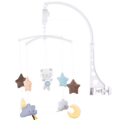 Carusel muzical pentru patut chipolino bear and the stars hubmils02110bs