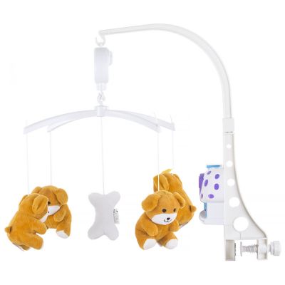Carusel muzical pentru patut chipolino puppies hubmils02105pp