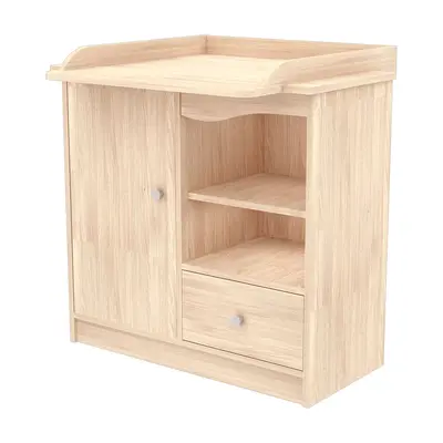 Comoda de infasat hubners eva 90 cm natur hubcihe90na