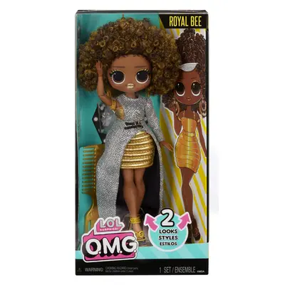 L.O.L. SURPRISE! OMG ROYAL BEE PAPUSA FASHIONISTA CU ACCESORII VIVMGA591603EUC
