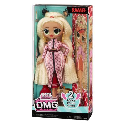 L.O.L. SURPRISE! OMG SWAG PAPUSA FASHIONISTA CU ACCESORII VIVMGA591573EUC
