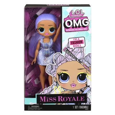 L.O.L SURPRISE! O.M.G. PAPUSA MISS ROYALE VIVMGA987710EUC