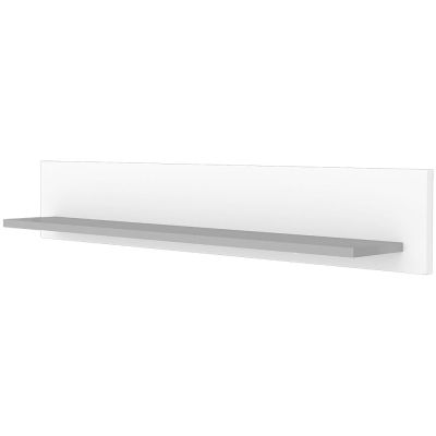 Raft de perete hubners patrik 80 cm alb grafit hubrphp80ag