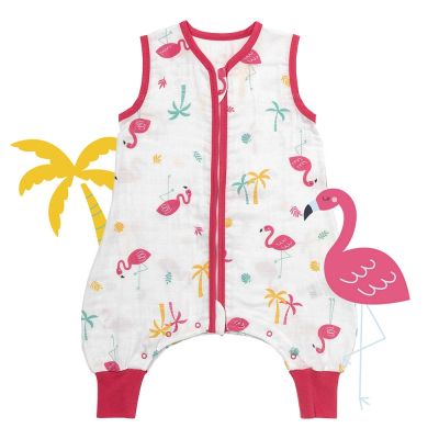 Sac de dormit cu picioruse Bamboo Flamingo 80 cm 0.5 Tog BBXCJ311-05FW